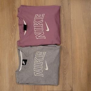 Lot of 2 Nike 1x women's tees